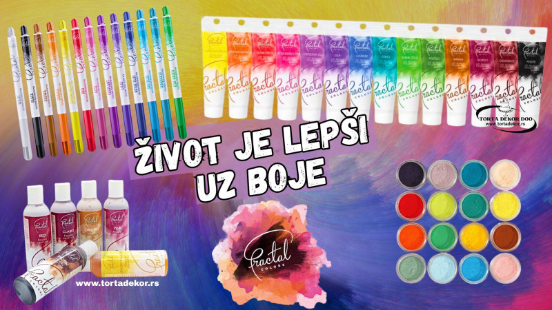 JESTIVE BOJE U GELU